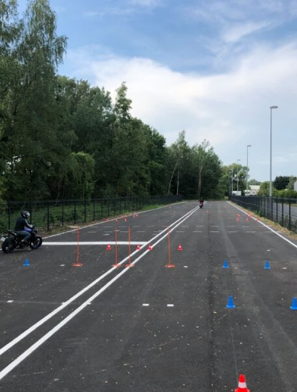 Piste privée de l’auto-école Saint-Paul à Charleville-Mézières
